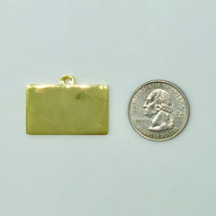 Hello My Name is Good Boy</br>Enamel Charm</br>Not Engraved - BUBU BRANDS